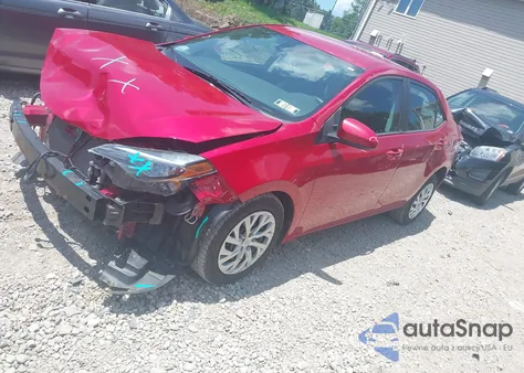 2018 Toyota Corolla Le z USA, uszkodzony, nr VIN 2T1BURHE4JC970426